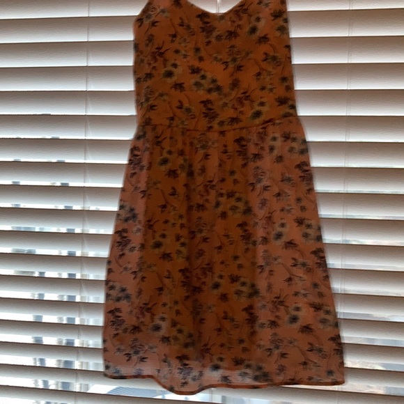 Pink Flowey Summer Dress So Cute! Sz M - Picture 2 of 4